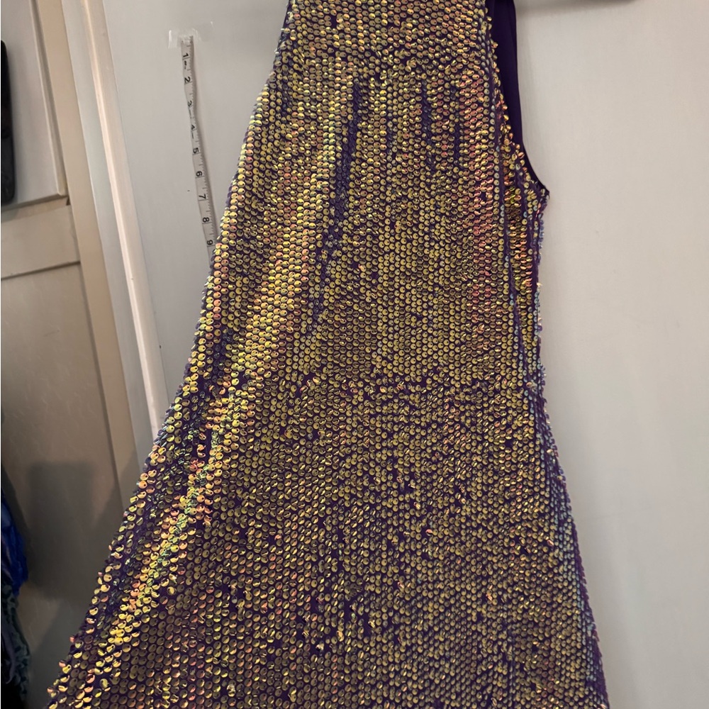 Shein Purple Sequin Dress